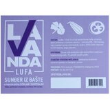 LAVANDA Lufa sunđer iz bašte za kupanje Cene