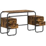  Stol s pohranom Dimljeni hrast 145 x 50 x 75 cm - Dimljeni hrast | shoptok.hr