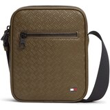 Tommy Hilfiger Torbe za čez ramo Th Embossed Flag Mini Reporter Zelena Cene