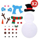 Jojoy Dekorativni komplet "Sestavi Snežaka" | FELTSNOWMAN 1+1 GRATIS, (5000081450) | Shoptok.si