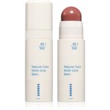 Korres Natural Color Multi-Stick Balm večnamensko ličilo za ustnice in lica odtenek Muted Brown 4.5 g Cene