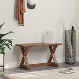  Klupa Prirodna 85 x 35 x 46 cm Čvrsto drvo iz reciklaže | shoptok.hr