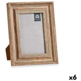  Okvir za sliku Kristal Drvo Smeđa Bronza Plastika (16 5 x 2 x 21 cm) (6 kom.) | shoptok.hr