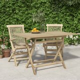  Sklopivi vrtni stol sivi 120 x 70 x 75 cm od masivne tikovine | shoptok.hr