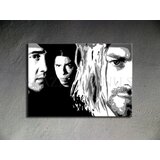  Ručno slikane slike na platnu na platnu POP Art Nirvana 1-dijelna () | shoptok.hr