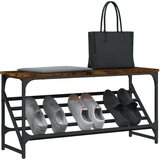 vidaXL stalak za cipele boja hrasta 90 x 30 x 45 cm konstruirano drvo | shoptok.hr
