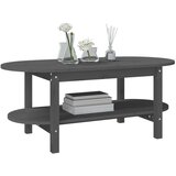  Stolić za kavu sivi 110 x 55 x 45 cm od masivne borovine | shoptok.hr