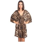 Isla Bonita By Sigris Kratka Haljina Smeđa | shoptok.hr