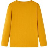  Dječja majica dugih rukava oker 104 | shoptok.hr
