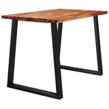  Blagovaonski stol sa živim rubom 110x70x75 cm od drva bagrema | shoptok.hr