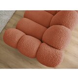 Bobochic Paris Opečnato oranžna sedežna garnitura iz tkanine bouclé 232 cm Hippolyte – | Shoptok.si