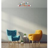  Plafonski luster CAMBRIDGE 6xE27/20W/230V plava/crvena/narandžasta | Eponuda.com