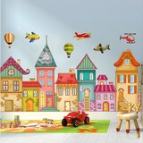 IZMAEL Naljepnica za zid / Tapeta Šareni grad | shoptok.hr