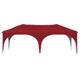  Rastezljivi šator za zabave Tamno crvena 575 x 288 x 245 cm | shoptok.hr