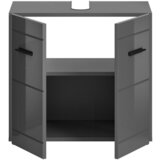MID.YOU Omarica Za Pod Umivalnik Soft, Siva, Visoki Sijaj | Shoptok.si