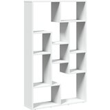 Furnova Knjižna omara bela 72x20x120 cm inženirski les, (21932574) | Shoptok.si