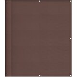  The Living Store Balkonsko platno rjavo 120x800 cm 100 % poliestrski oxford - Balkonsko Platno, (21502091) | Shoptok.si