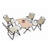 Jadever Set sto i 4 kamperske stolice | Eponuda.com