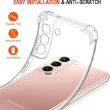  Techsuit Shockproof Clear Silicone prozirna maskica otporna na udarce za Samsung Galaxy S21 FE 5G | shoptok.hr