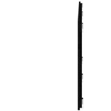  Zidno uzglavlje crni 166x3x60 cm od masivne borovine | shoptok.hr