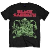 Black Sabbath majica Sabbath Cut-out M Črna