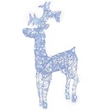  Božični severni jeleni 3 kosi 60x16x100 cm iz akrila, (20707842) | Shoptok.si