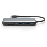 Digitus priklopna postaja USB 3.2 TipC 7v1 4K črna DA-70914 | Shoptok.si