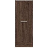 vidaXL Lekarniška omara rjavi hrast 30x41x77,5 cm inženirski les | Shoptok.si