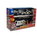  Set za igro s vozili specialne policije 3v1 - siva | Shoptok.si
