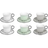 Fg haus BR3085 Šolja za espresso sa tacnom - set 6 kom Cene