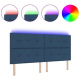  LED vzglavnik Modra 100 cm Tkanina, (22052618) | Shoptok.si