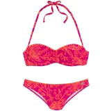 VENICE BEACH Bikini narančasta / tamno roza