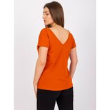 BASIC Feel Good T-shirt-RV-TS-4662.39P-dark orange | Shoptok.si