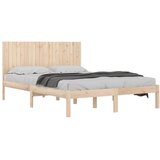  Okvir kreveta bez madraca 200 x 200 cm od masivne borovine | shoptok.hr
