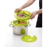 Lékué Silikonski pripomoček za kuhanje na pari – | Shoptok.si