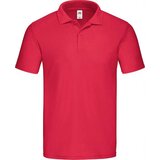 Fruit Of The Loom Czerwona koszulka męska polo Original Polo Friut of the Loom | Shoptok.si