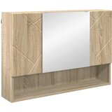  Ogledalo ormar Sonoma hrast 80 x 17 x 55 cm Konstruirano drvo | shoptok.hr