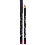 NYX Professional Makeup Slim Lip Pencil črtalo za ustnice 1 g odtenek 804 Cabaret Cene