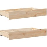 vidaXL Okvir kreveta bez madraca 140 x 190 cm od masivne borovine | shoptok.hr