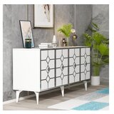 Hanah home cagla - white, silver whitesilver console | ePonuda.com