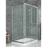 Denko Tuš kabina srebrni ram 120x80x190cm providno staklo 5mm | ePonuda.com