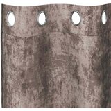  Baršunaste zavjese 2 pcs Boja cappuccina 175 x 140 cm Baršun | shoptok.hr