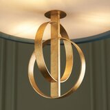  Endon 95220 - Luster na lancu 3xE27/10W/230V prečnik 60 cm plava/mesing | Eponuda.com