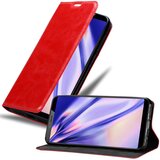 Cadorabo Ohišje, združljivo z ZTE Nubia N3 v rdeče jabolko - Zaščitni ovitek z magnetnim zapiranjem, stoječo funkcijo in režo za kartice, (20560915) | Shoptok.si