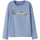 name it majica DR 13224969 NKMVUX LS TOP F modra 134/140 | Shoptok.si