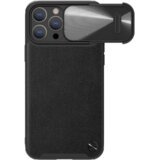 Nillkin CamShield Leather Case zaščita za iPhone 14 Pro - črna | Shoptok.si