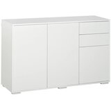  Komoda ladica 2 ladice push-click 117 cm x 36 cm x 74 cm bijela Cijene