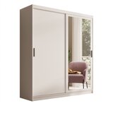 ADRK Klizni ormar s ogledalom Hailey 180 cm - BIJELA | shoptok.hr