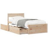  Okvir kreveta bez madraca 90 x 190 cm od masivne borovine | shoptok.hr
