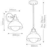  Kichler KL-NIVA-1W-1P-BK - Zidna lampa NIVA 1xE27/40W/230V crna | Eponuda.com